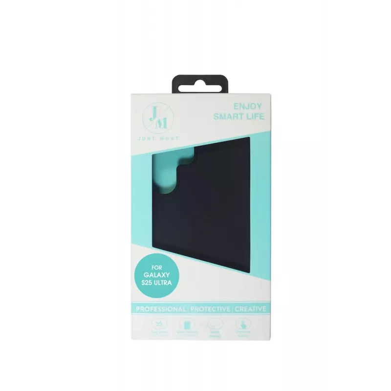 JUST MUST JM REGULAR DEFENSE SILICONE Galaxy S25 Ultra Black