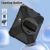 JUST MUST JM Rugged Case Grip Samsung Galaxy Tab Active Pro/Active4 Pro/Active5 Pro ar siksnu Melns