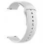 Just Must JM S1 Silikona pulksteņa siksniņa 22 mm balta Samsung Galaxy Watch 4/5/6 un citiem