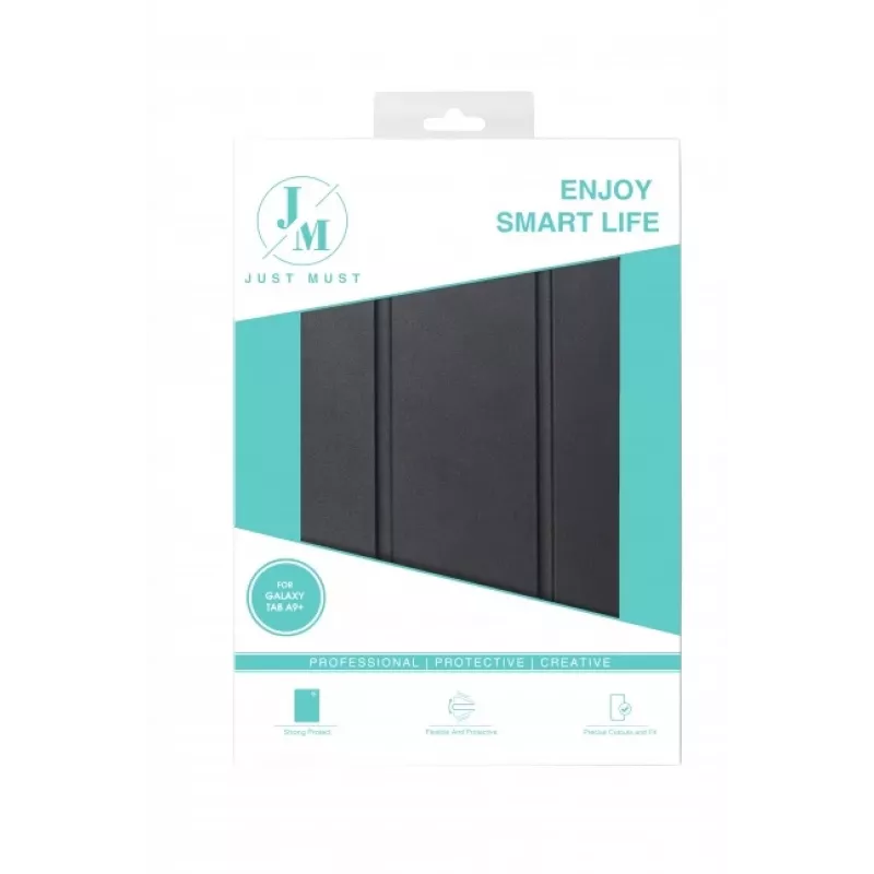 JUST MUST JM SKIN SHOCK Galaxy Tab A9+ Melns
