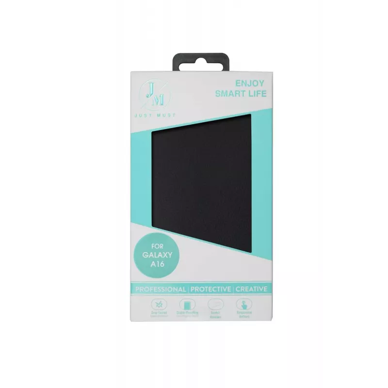 JUST MUST JM STAND FLIP CASE Galaxy A16 Black
