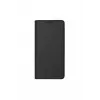 JUST MUST JM Stand Flip Case Samsung Galaxy A35 5G, melns – PU ādas maciņš ar karšu kabatām un statīvu