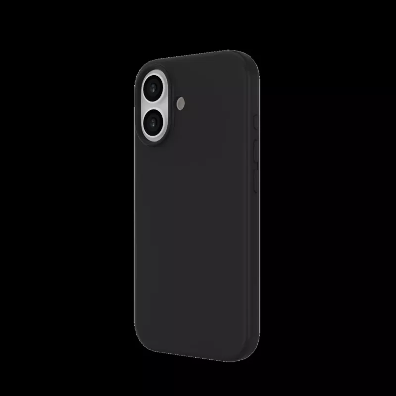 JUST MUST REGULAR DEFENSE SILICONE with MAGSAFE for iPhone 17 Black