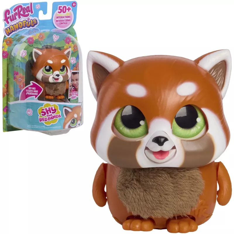 JUST PLAY furReal Handfuls - Red Panda Interactive Plush Toy
