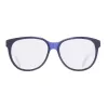 JUSTCAVALLI JC673S-5583C Sieviešu tauriņa kaķa acs saulesbrilles Havana brūns gradients 55mm