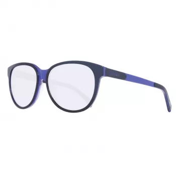 JUSTCAVALLI JC673S-5583C Sieviešu tauriņa kaķa acs saulesbrilles Havana brūns gradients 55mm