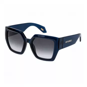 JUSTCAVALLI Sieviešu tauriņveida saulesbrilles SJC149-5307FK Havana Brūns Gradients 53mm