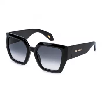 JUSTCAVALLI sieviešu saulesbrilles SJC149-530Z42 Havana Brown Gradient 53mm