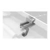 K2 Systems 1000001 Jumta āķis dakstiņu jumtiem, nerūsējošais tērauds, pamatplāksne 150x60x5 mm, roka 30x6 mm