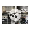 Kabelmeister SK0103-S002 3-virzienu Schuko strāvas sadalītājs, 90° leņķa spraudnis, 0.2m kabelis, melns