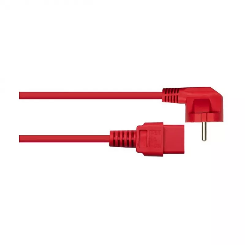 KABELMEISTER SK0190-R018 barošanas vads Schuko uz IEC C13 1.8m melns