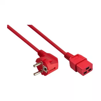 KABELMEISTER SK0190-R018 barošanas vads Schuko uz IEC C13 1.8m melns