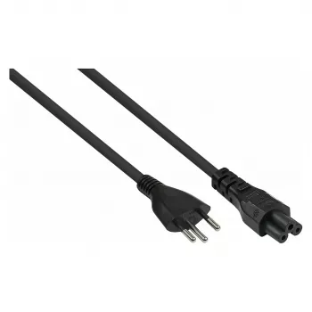Kabelmeister SK6005-S018 AC barošanas vads, Šveices J tips uz C5, melns, 1,8 m