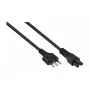 Kabelmeister SK6505-S018 AC barošanas kabelis - Itālijas Type I spraudnis uz IEC C5, melns, 1,8 m