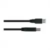 Kabelmeister USB 3.0 A-A kabelis UL melns 3m