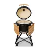 KAMADO BONO MEDIA 20 (52CM) Keramikas ogļu grils, Spīdīgi melns