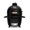 KAMADO BONO MINIMO 15 (40CM) Kamado keramikas grils, 33 cm gatavošanas režģis, spīdīgi melns