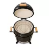 KAMADO BONO MINIMO 15 (40CM) Kamado keramikas grils, 33 cm gatavošanas režģis, spīdīgi melns