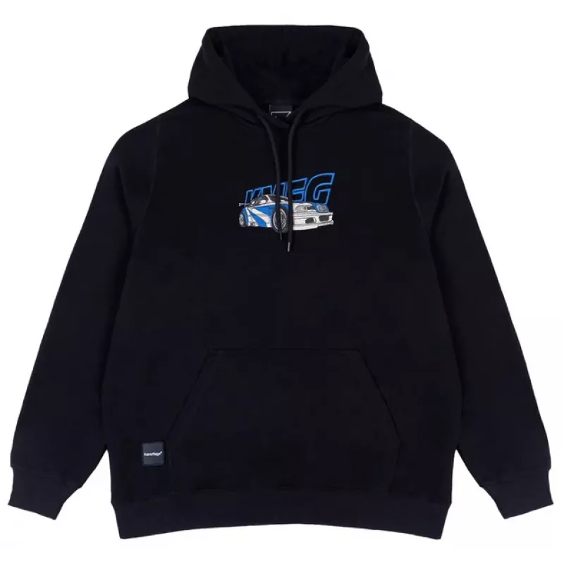 Kamuflage Wanted Hoodie Black M