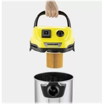 Kärcher WD 3 P S V-17/4/20 Slapjās un sausās tīrīšanas putekļsūcējs 17L 1000W (1.628-190.0)