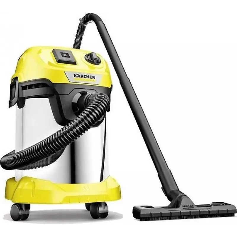 Kärcher WD 3 P S V-17/4/20 Slapjās un sausās tīrīšanas putekļsūcējs 17L 1000W (1.628-190.0)