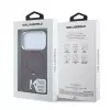 Karl Lagerfeld IML Ring Stand 360 Kameo Metal MagSafe maciņš iPhone 18 Pro Max / 17 Pro Max bordo