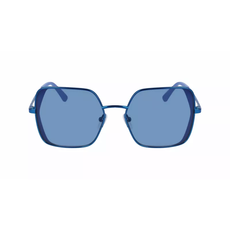 KARL LAGERFELD KL340S5618400 Sieviešu saulesbrilles - Melns rāmis, Pelēkas lēcas, 56mm