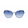 KARL LAGERFELD KL341S-400 Sieviešu tauriņveida saulesbrilles Zils gradients 56mm