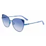 KARL LAGERFELD KL341S-400 Sieviešu tauriņveida saulesbrilles Zils gradients 56mm