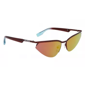 KARL LAGERFELD KL352S Saulesbrilles Unisex Melns Rāmis Pelēkas Lēcas 61/17/140 mm