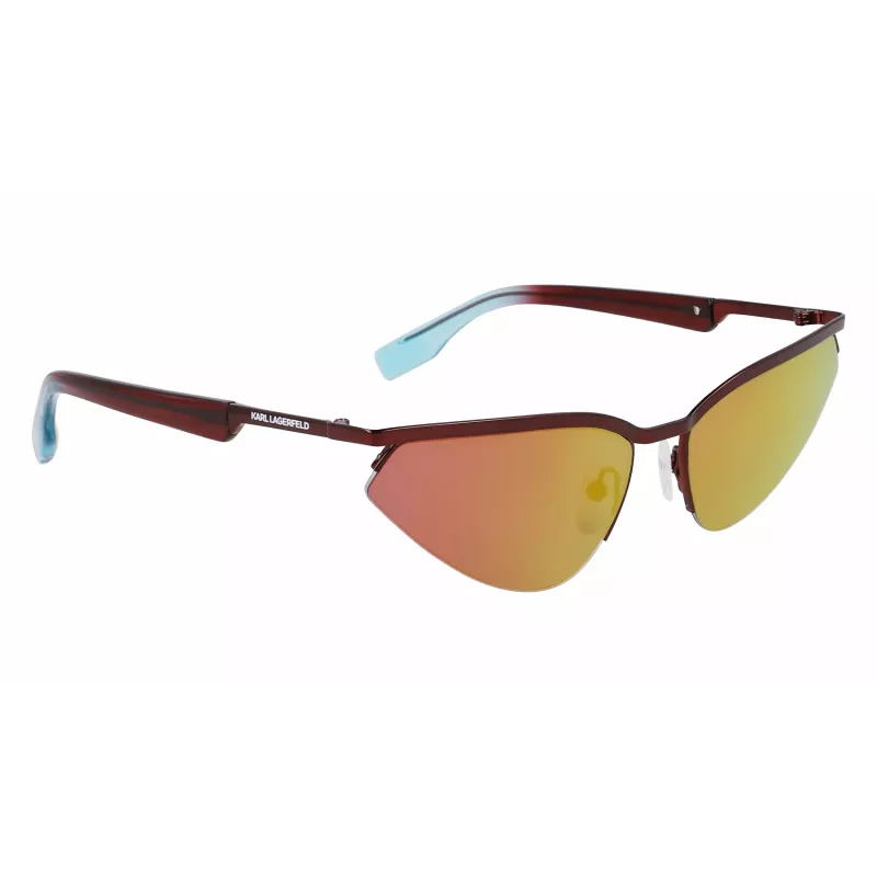 KARL LAGERFELD KL352S Saulesbrilles Unisex Melns Rāmis Pelēkas Lēcas 61/17/140 mm