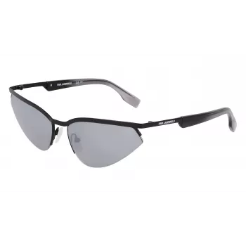 KARL LAGERFELD KL352S Saulesbrilles Unisex Melna/Pelēka 61mm