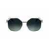 KARL LAGERFELD KL358S-041 Sieviešu saulesbrilles - Melns rāmis, Pelēkas lēcas, 57mm