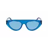 KARL LAGERFELD KL6043S-424 Sieviešu kaķacs formas saulesbrilles Havana Brūns gradients 52mm