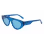 KARL LAGERFELD KL6043S-424 Sieviešu kaķacs formas saulesbrilles Havana Brūns gradients 52mm