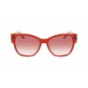 KARL LAGERFELD KL6069S-805 Sieviešu saulesbrilles Havana Square Acetāts 54mm
