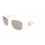 KARL LAGERFELD KL6085S-105 Women's Square Acetate Sunglasses Black/Grey 55/18/140 mm