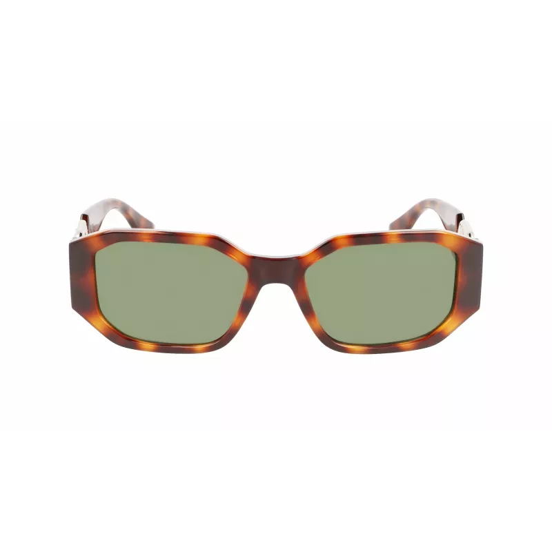 KARL LAGERFELD KL6085S-240 Sieviešu kaķacs formas saulesbrilles Havana Brūns gradients 55mm
