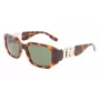 KARL LAGERFELD KL6085S-240 Sieviešu kaķacs formas saulesbrilles Havana Brūns gradients 55mm