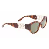 KARL LAGERFELD KL6086S-240 Sieviešu saulesbrilles Havana Brūns Gradients 54mm