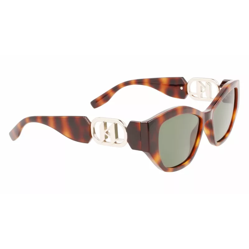 KARL LAGERFELD KL6086S-240 Sieviešu saulesbrilles Havana Brūns Gradients 54mm