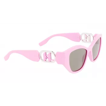 KARL LAGERFELD KL6086S-525 Sieviešu tauriņveida saulesbrilles Havana Brūns gradients 54mm
