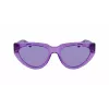 KARL LAGERFELD KL6100S-516 Sieviešu saulesbrilles - Acetāta rāmis, Pelēkas lēcas, 54mm