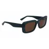 KARL LAGERFELD KL6101S-300 Unisex saulesbrilles 54mm Pelēkas lēcas Melns acetāta rāmis UV400