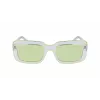 KARL LAGERFELD KL6101S-970 Unisex saulesbrilles 54/19/140 mm Kvadrātveida acetāta rāmis, polikarbonāta lēcas, UV400