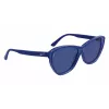 KARL LAGERFELD KL6103S-407 Sieviešu tauriņveida saulesbrilles Havana 58mm