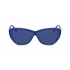 KARL LAGERFELD KL6103S-407 Sieviešu tauriņveida saulesbrilles Havana 58mm