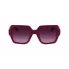 KARL LAGERFELD KL6104SR-501 Sieviešu kvadrātveida saulesbrilles Melna/Pelēka 53mm