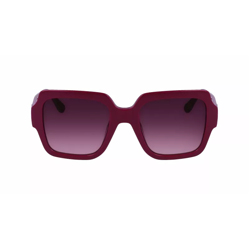 KARL LAGERFELD KL6104SR-501 Sieviešu kvadrātveida saulesbrilles Melna/Pelēka 53mm