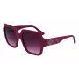 KARL LAGERFELD KL6104SR-501 Sieviešu kvadrātveida saulesbrilles Melna/Pelēka 53mm